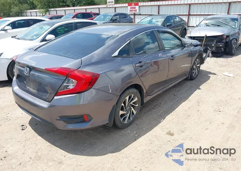 2016 Honda Civic Ex from USA, damaged, VIN 19XFC2F74GE004412